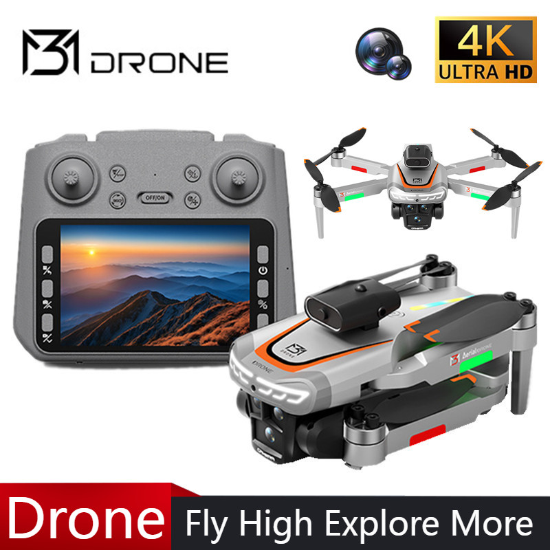 Drone Gimbal Brushless - Drone professionnel M3 4K HD, photographie