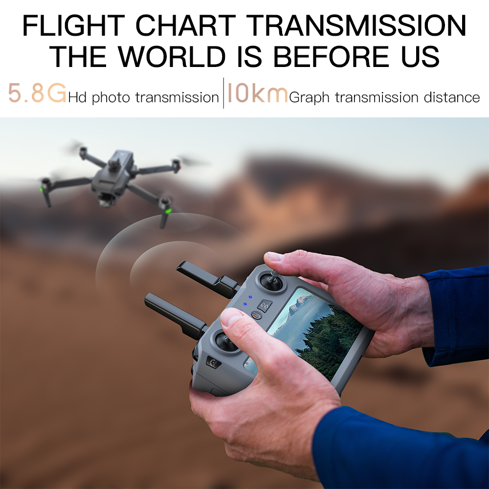 Drone GPS Teeggi SG909 MAX ave - Drone Gimbal Brushless avis et prix