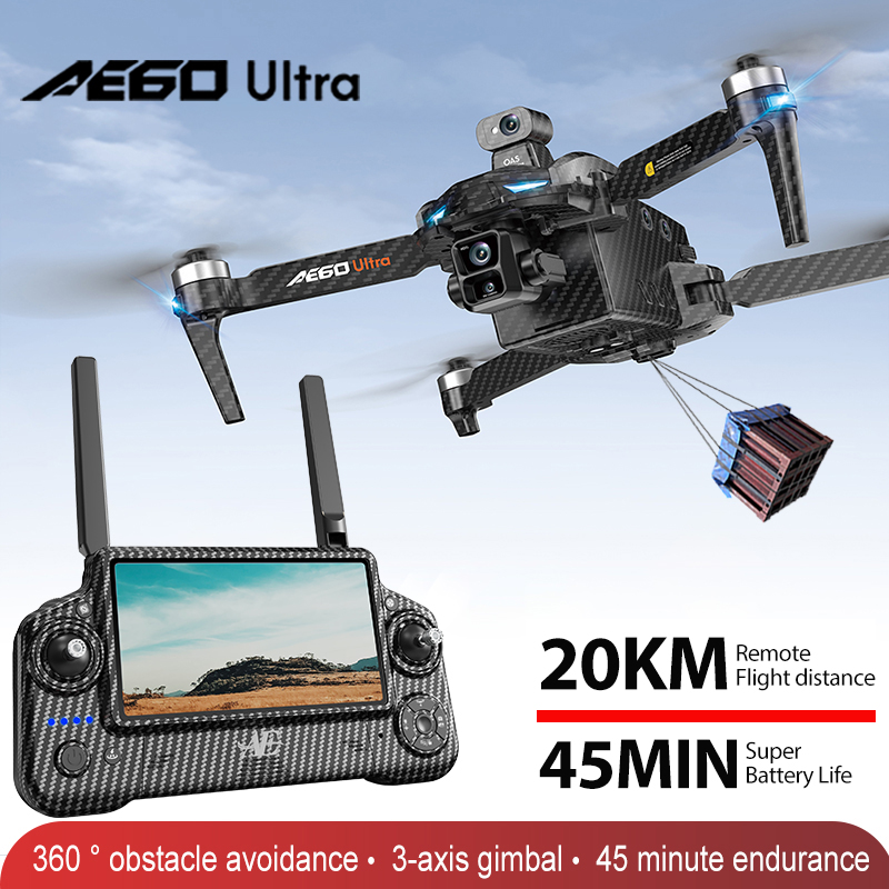 AE60 GPS Drone professionnel 8 - Drone Gimbal Brushless avis et prix