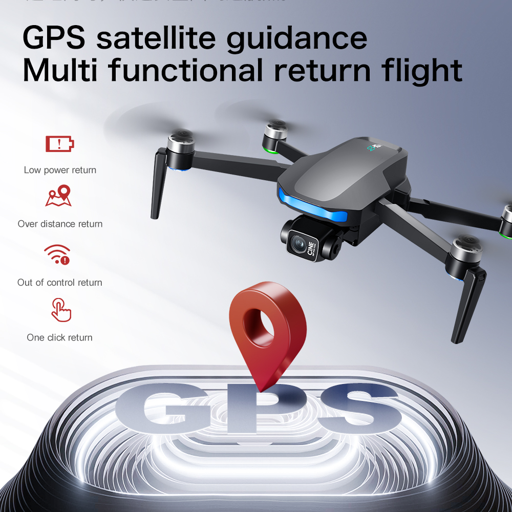 Nouveau drone S-X1 MAX GPS 8K  - Drone Gimbal Brushless avis et prix